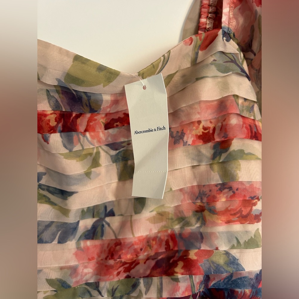 The A&F Emerson Angel Sleeve Midi Dress Large Tall - Picture 5 of 8